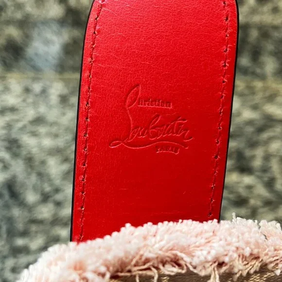 Christian Louboutin Frangibus Canvas & Leather Shopping Tote. - Picture 11 of 16